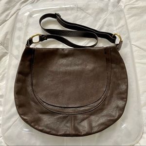Beautiful Brown Italian Leather Satchel
